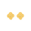 Brinco Dourado de Flor
