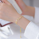 Pulseira de Amizade Banhada a Ouro 18K